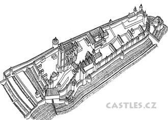 Praha - hrad 16. století.jpg